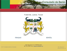 Tablet Screenshot of consuladobenin.com